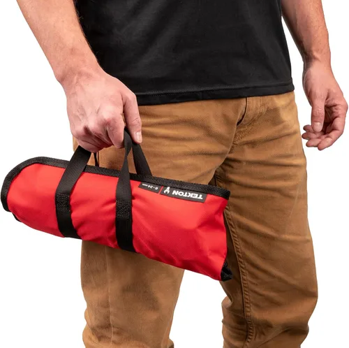 Miniatura 6 de TEKTON WRC94403 - Juego de llaves combinadas reversibles con rollo, 19 piezas (0.236-0.945 in)