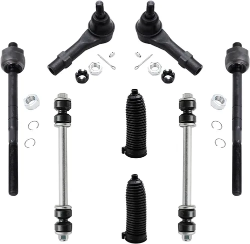 Miniatura 26 de Detroit Axle - Kit de extremo delantero RWD para Chrysler 300 Dodge Charger Challenger 2011-2014, 4 brazos de control inferiores, 2 eslabones