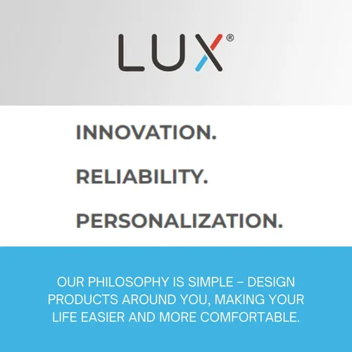 Miniatura 7 de Lux Termostato programable WIN100 de 5 a 2 días; voltaje de línea enchufable; baterías incluidas