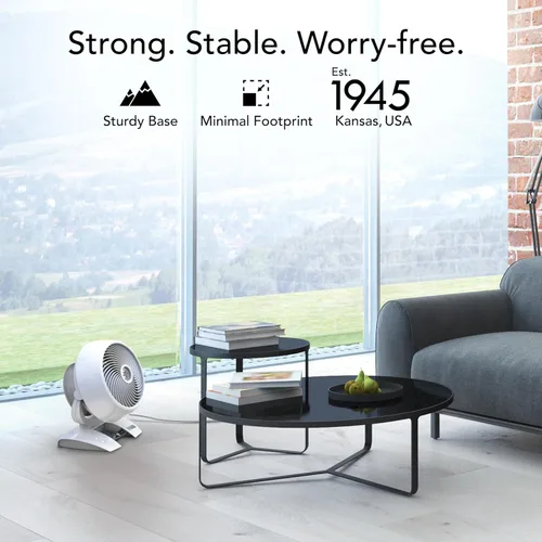 Miniatura 6 de Vornado 6303DC Ventilador circulador de aire mediano inteligente eléctrico con control de velocidad variable