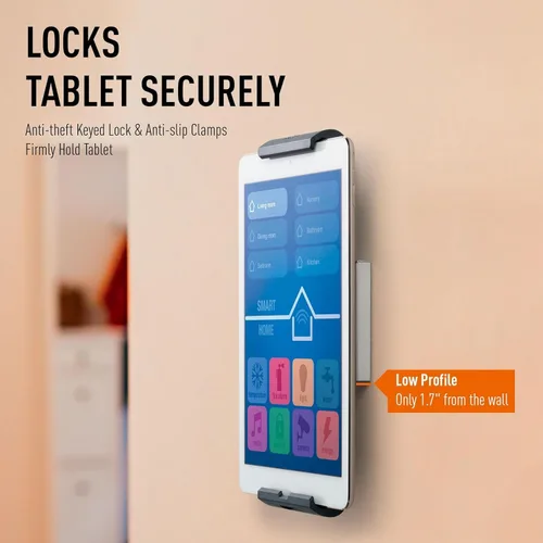 Miniatura 8 de Durable Soporte para tablet montado en la pared, plata/gris carbón