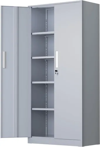 Miniatura 19 de INTERGREAT 67" Tall Bathroom Cabinet, Storage Cabinet with 2 Doors & 1 Drawer, Bathroom Storage Cabinets with Adjustable Shelves, for Living Room