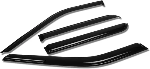 Miniatura 8 de DNA MOTORING WVS-T2-0138 Deflector de ventana de ventilación deflector de lluvia/sol (4 piezas, humo oscuro), 1 paquete