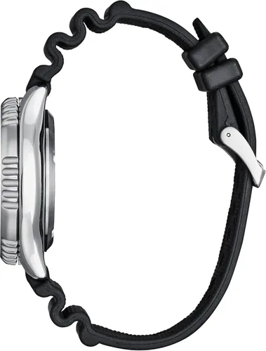 Miniatura 2 de Citizen Reloj Promaster Sea automático con correa de poliuretano para hombre, 3 manecillas, fecha y fecha, bisel giratorio, cristal de zafiro