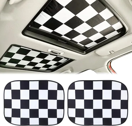 Miniatura 10 de Protección de techo solar plegable anti-UV con aislamiento térmico y reflector para Mini Cooper R50 R52 R55 R56 R60 F54 F55 F56 F60 Countryman