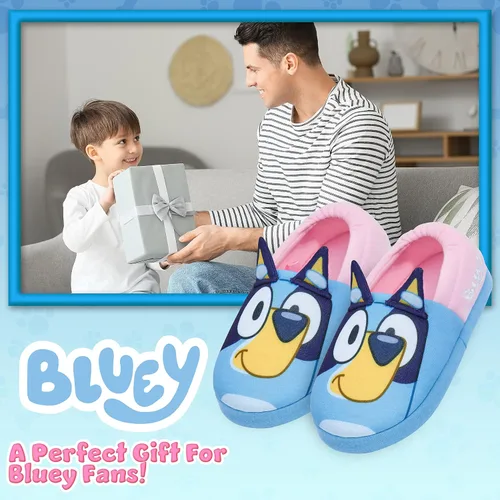 Miniatura 3 de Bluey Zapatos Niños Zapatillas Niñas 3D Antideslizante Niños Zapatillas Cálidas Niños Niñas