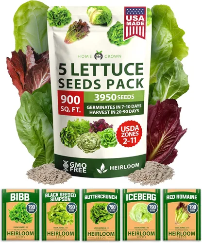 Miniatura 129 de HOME GROWN Mezcla de semillas germinantes de primera calidad, microgreens 118,200 semillas para cultivo en interiores, brócoli, alfalfa, rábano