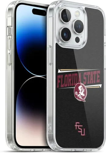 Miniatura 238 de Head Case Designs Funda de gel suave FSU Seminoles de la Universidad Estatal de Florida con licencia oficial compatible con Apple iPhone 13 Pro Max