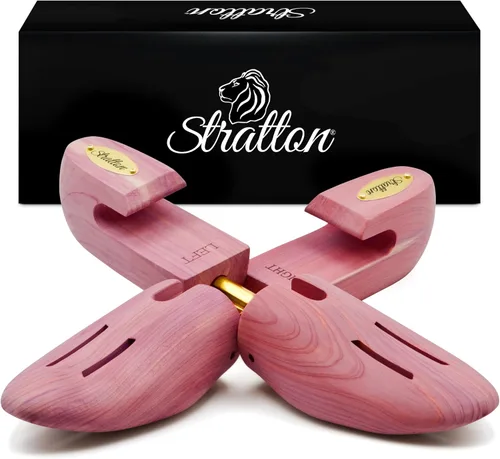Stratton Árboles de zapatos de cedro para hombres Camilla de zapatos de madera Cultivado en Estados Unidos Gran regalo para hombres