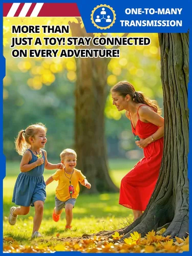 Miniatura 4 de Inspireyes Walkie Talkies para niños, radio bidireccional de largo alcance, juguetes de senderismo al aire libre para niños de 3 a 12 años, regalo
