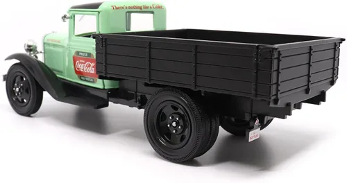 Miniatura 6 de Motor city classics Coca-Cola Diecast coleccionable Ford Modelo AA 1931 (versión verde) escala 1:24 424024 con licencia