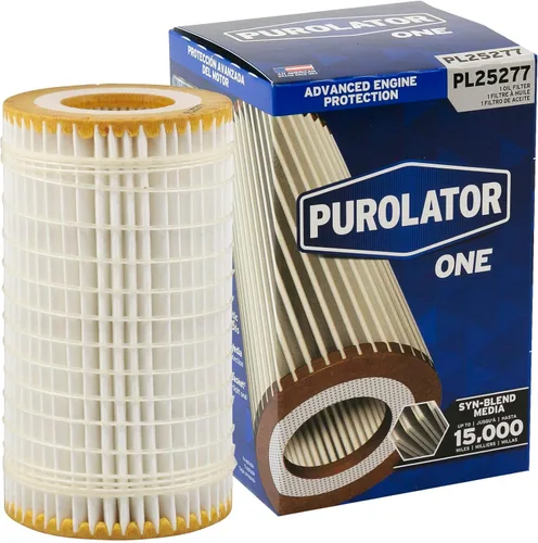 Miniatura 8 de Purolator -L25277 Filtro de aceite de cartucho de protección de motor premium compatible con Mercedes-Benz C300, E350, ML350, GLK350, S550, C240