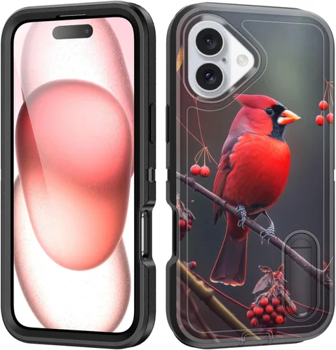 Miniatura 161 de Funda para iPhone Air con soporte integrado, a prueba de golpes, polvo y caídas, 3 capas, grado militar, funda protectora para iPhone Air de 6.5