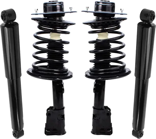 Miniatura 43 de Detroit Axle - Amortiguadores de puntales RWD para Infiniti G35 03-06, 2 amortiguadores traseros, 2 puntales delanteros y muelles helicoidales 2003