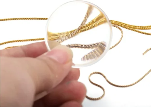 Miniatura 3 de AGCFABS 16.4 ft/Pack Cadena de Serpiente Collar de Enlace a Granel para Collar DIY Joyería Fabricación Hecho a Mano Encontrar Accesorios (Bronce)