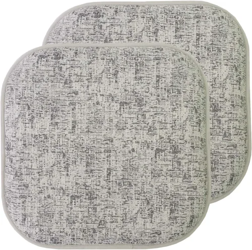 Miniatura 17 de Sweet Home Collection Cojines de espuma viscoelástica para silla, antideslizantes, diseño de panal de abeja, 16 x 16 pulgadas, paquete de 2