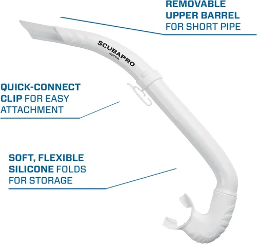 Miniatura 4 de Scubapro Apnea Buceo Apnea Snorkel Blanco