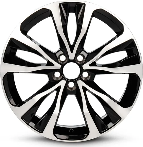 Para 2017-2019 Toyota Corolla Llanta de aleación negra de máquina de 17 pulgadas - Reemplazo directo OEM - Rueda de coche lista para carretera