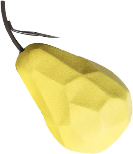 Miniatura 10 de BESPORTBLE Figuras de frutas de cerámica Escultura geométrica de manzana Escultura de cerámica Fruta de cerámica para el hogar Pantalla de cerámica