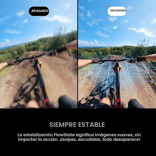 Miniatura 6 de Insta360 Paquete FlexiCare X5 – Cámara de acción impermeable 8K de 360°, luz baja, efecto selfie stick invisible, lente resistente y reemplazable