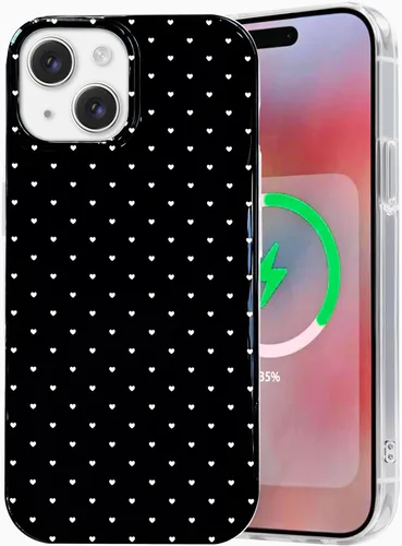 Miniatura 8 de I-MGAE-IN-AR Funda compacta para iPhone 13 Pro, diseño colorido de flores iridiscentes, protección de grado militar a prueba de golpes, funda