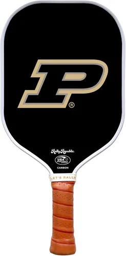 Miniatura 18 de Raqueta de pickleball colegial oficialmente licenciada - Raqueta aprobada por la Asociación de Pickleball de EE. UU. - Núcleo de nido de abeja Texas