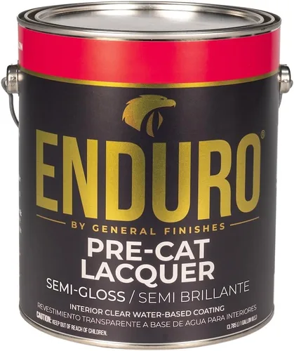 Miniatura 3 de General Finishes Enduro Pre-Cat Laca, 1 galón, plano