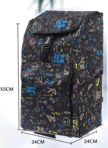 Miniatura 2 de Bolso de la compra de la carretilla Bolso de la carretilla Bolsa de tela Oxford Bolsa de repuesto del carro de la compra Bolsa de repuesto 2
