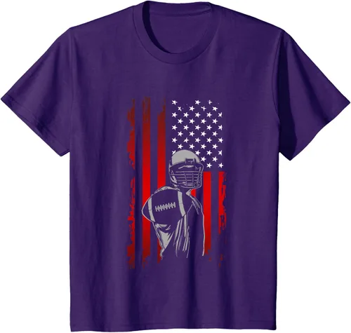 Miniatura 21 de Camiseta de fútbol americano, Negro