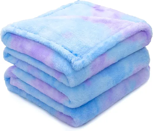 Miniatura 20 de Manta de forro polar púrpura tipo cobija - Manta de 300 GSM para sofá, cama, suave, ligera, mullida, acogedora, mantas de microfibra y cobijas