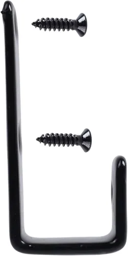 Miniatura 3 de Geesatis 2 ganchos para escalera de cama, ganchos en forma de J, de metal resistente recubierto de PVC para decoración de cama, herramienta
