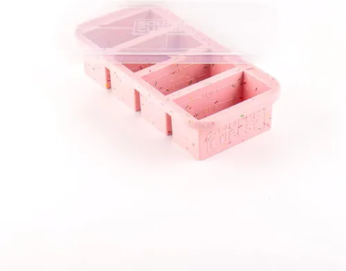 Miniatura 6 de Souper Cubes Bandeja de Silicona para Congelador de 1 Taza con Tapas, Perfecta para Almacenar Caldo, Sobras, Arroz, Salsa y Más, Moldes de Silicona