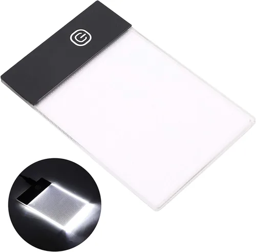 Miniatura 7 de Almohadilla de luz LED para trazado, tablero de luz A6 para dibujo de animación, tablero de copia USB para bocetos de tatuajes de plantillas