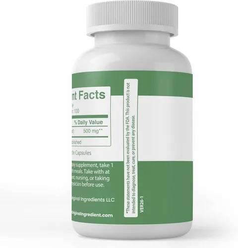 Miniatura 2 de PURE ORIGINAL INGREDIENTS Gymnema Sylvestre, (100 cápsulas), siempre puro, sin aditivos ni rellenos, verificado por laboratorio