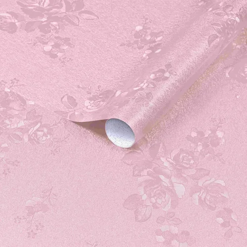 Miniatura 14 de Dimoon Papel Tapiz Despegar y Pegar de 17.3''x78.7'' Boho Beige Papel de Contacto Natural Moderno de Lunares Blancos Papel Tapiz Removible para Baño