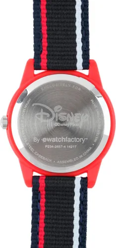 Miniatura 3 de Disney Reloj analógico con correa de nailon y cuarzo para niños, Coches, Niños de plástico