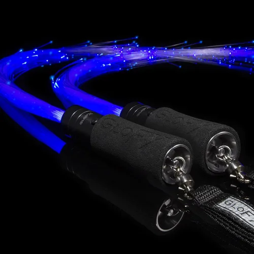 Miniatura 12 de GloFX Space Whip Remix Fibra óptica LED programable giratoria de 360° Accesorio rave para fiestas, espectáculos de luz, festivales de música