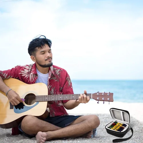 Miniatura 6 de PAIYULE Funda para púas de guitarra para guardabarros/para Dunlop/para D'Addario/para Jim Dunlop/para ChromaCast/para UNLP MUSICAL INSTRUMENT
