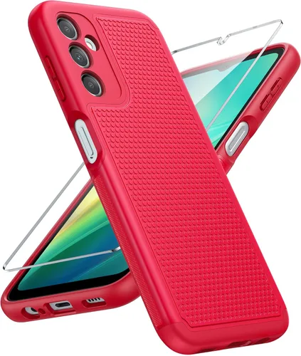 Miniatura 124 de FNTCASE Funda para teléfono Galaxy A14-5G: protección contra caídas de grado militar Samsung A14 5G, probada contra caídas de 14 pies, protector