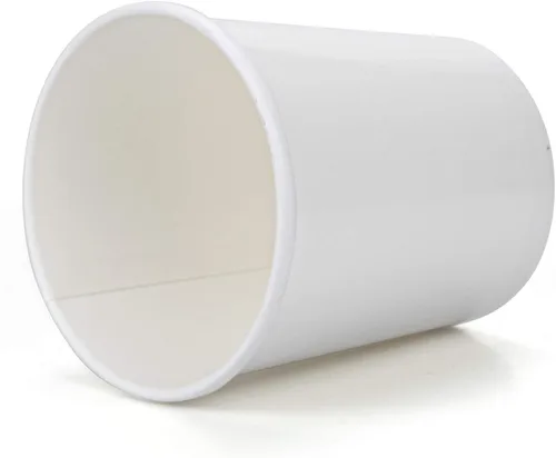 Miniatura 3 de Hedume Paquete de 60 vasos de papel para helado con 60 tapas, recipientes de postre congelado de 16 onzas con tapas, recipiente de alimentos fríos