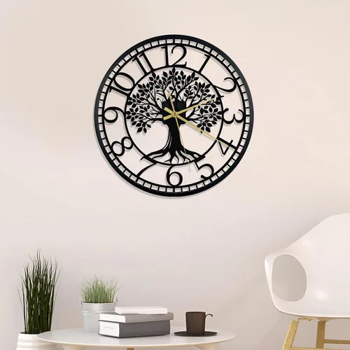 Miniatura 14 de Reloj de pared grande – Reloj de pared para decoración de sala de estar, silencioso y sin tictac, adecuado para decoración de pared, decoración