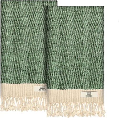 Miniatura 84 de EPHESUS TOWELS Toallas de Mano - Juego de 2 18" x 30" - Toalla de Mano Turca Decorativa para Baño, Cocina, Invitados, Cara, Cabello, Té, Paño