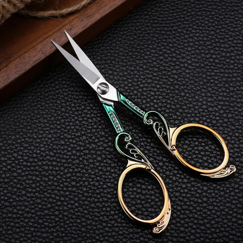 Miniatura 3 de YOUGUOM Tijeras de bordado, pequeñas tijeras de precisión afiladas para coser artesanías, herramientas de manualidades, costura, hilo de hilo