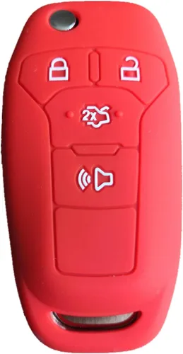 Cubierta para llavero remoto de Ford Fusion: estuche para llave que se ajusta al reemplazo de llavero remoto sin llave Ford Fusion 2013 2014 2015