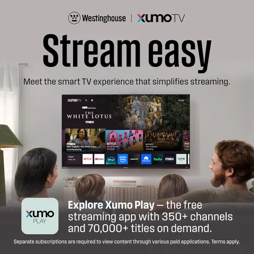 Miniatura 3 de Westinghouse - Televisor inteligente de 55 pulgadas, 4K UHD, Xumo TV con HDR10, control remoto por voz, Dolby Vision, Dolby Atmos, pantalla led