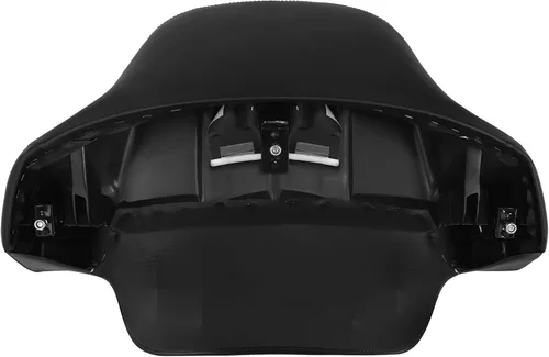Miniatura 6 de TCT-MOTORPARTS Maletero King Tour de 13.7 pulgadas, color negro mate y respaldo para Harley Touring Road King FLHR Street Road Electra Glide