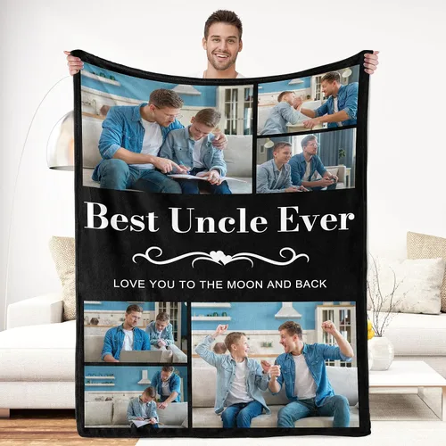Miniatura 14 de Regalos de Beat Mom Ever, mantas personalizadas con fotos, mantas personalizadas con imagen para mamá de hija, hijo, a mi mamá, amante o esposa