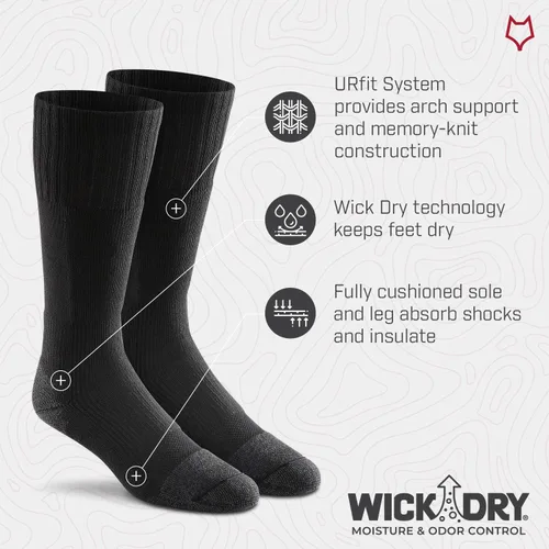 Miniatura 3 de FoxRiver Men's Wick Dry Maximum Medium-Weight Military Mid-Calf Socks