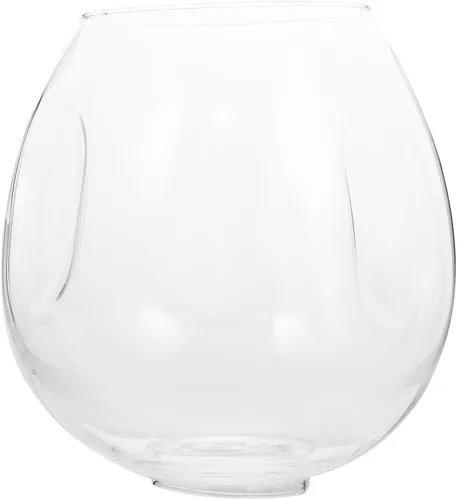 OSALADI Pantalla de cristal transparente de 6.69 x 5.90 x 5.90 pulgadas, cubierta de lámpara de estilo europeo de repuesto para pared de dormitorio