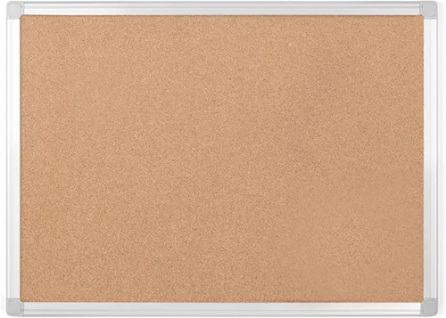 MasterVision Earth Series Tablero de anuncios de corcho autorreparable, montaje en pared, tablero de corcho 100% reciclado, 18 x 24 pulgadas, marco